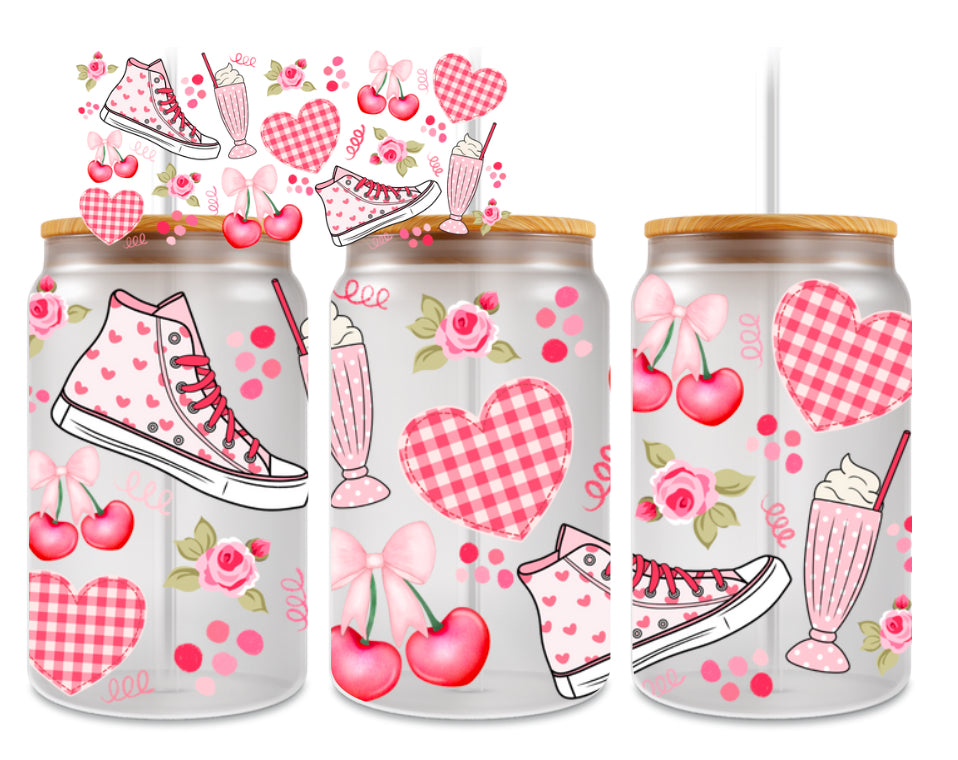 Cherries & Hearts