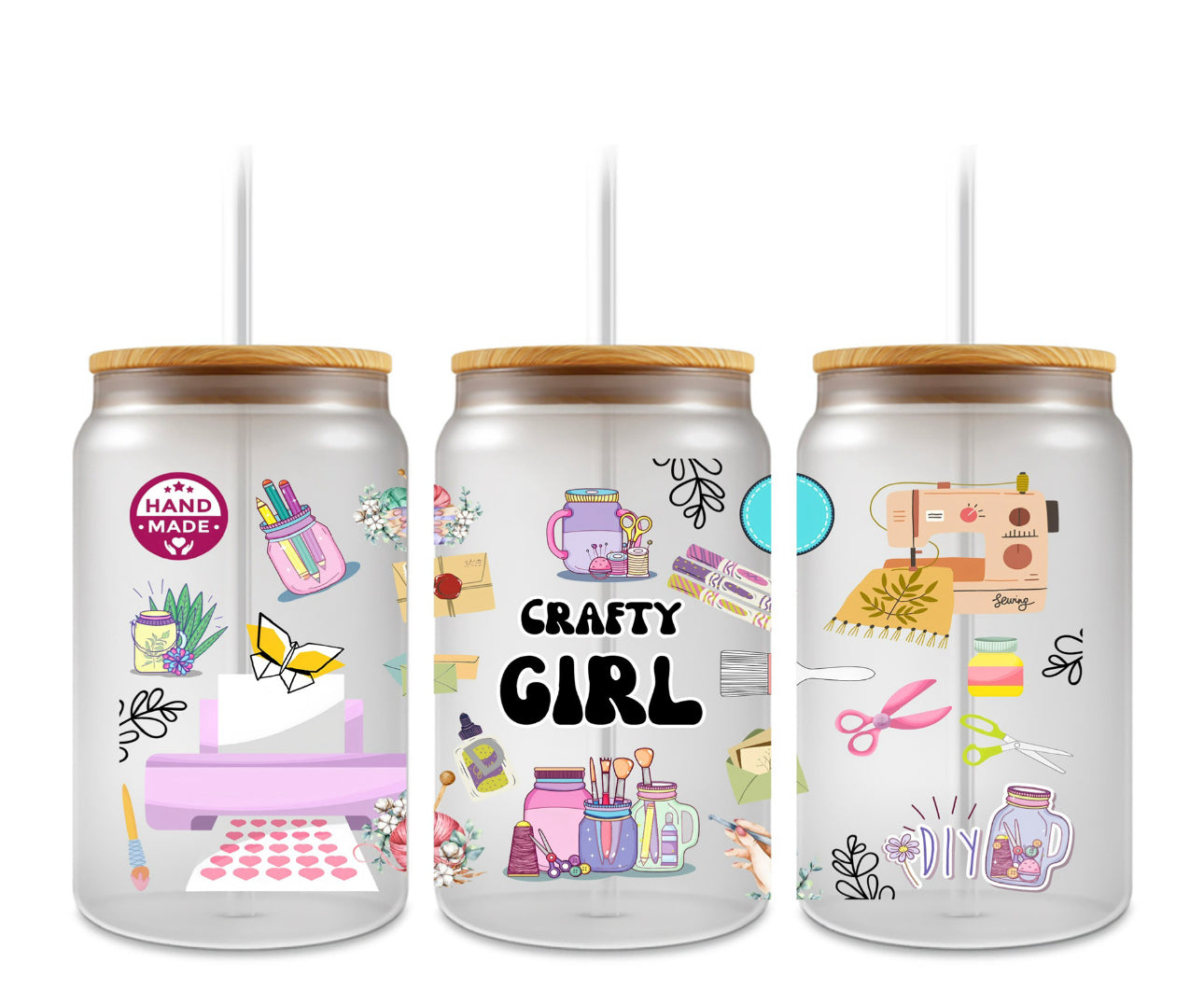 Crafty girl (3 options)