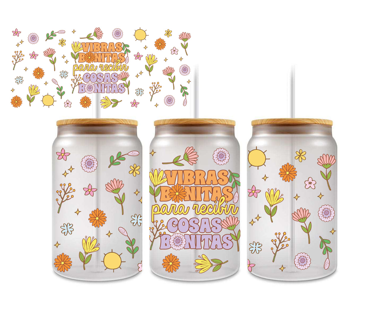 Vibras Bonitas (double-sided)