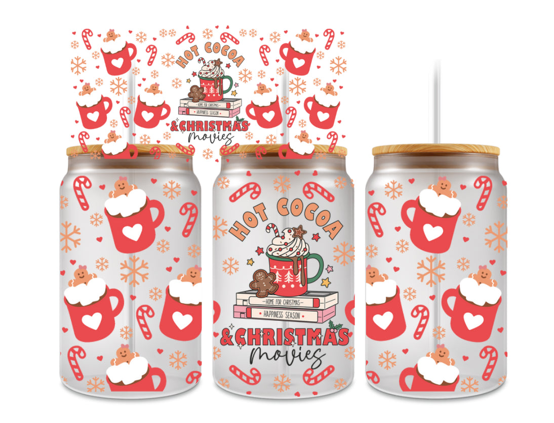 Hot Cocoa & Christmas Movies (2 designs)