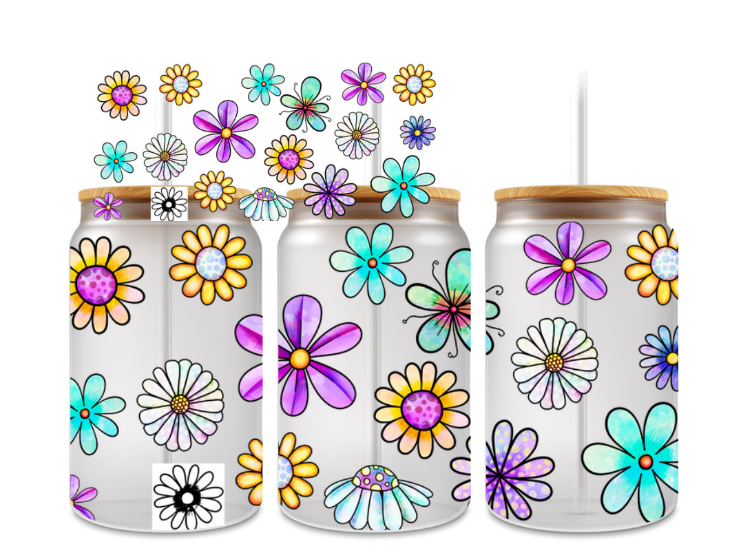 Colorful Daisies