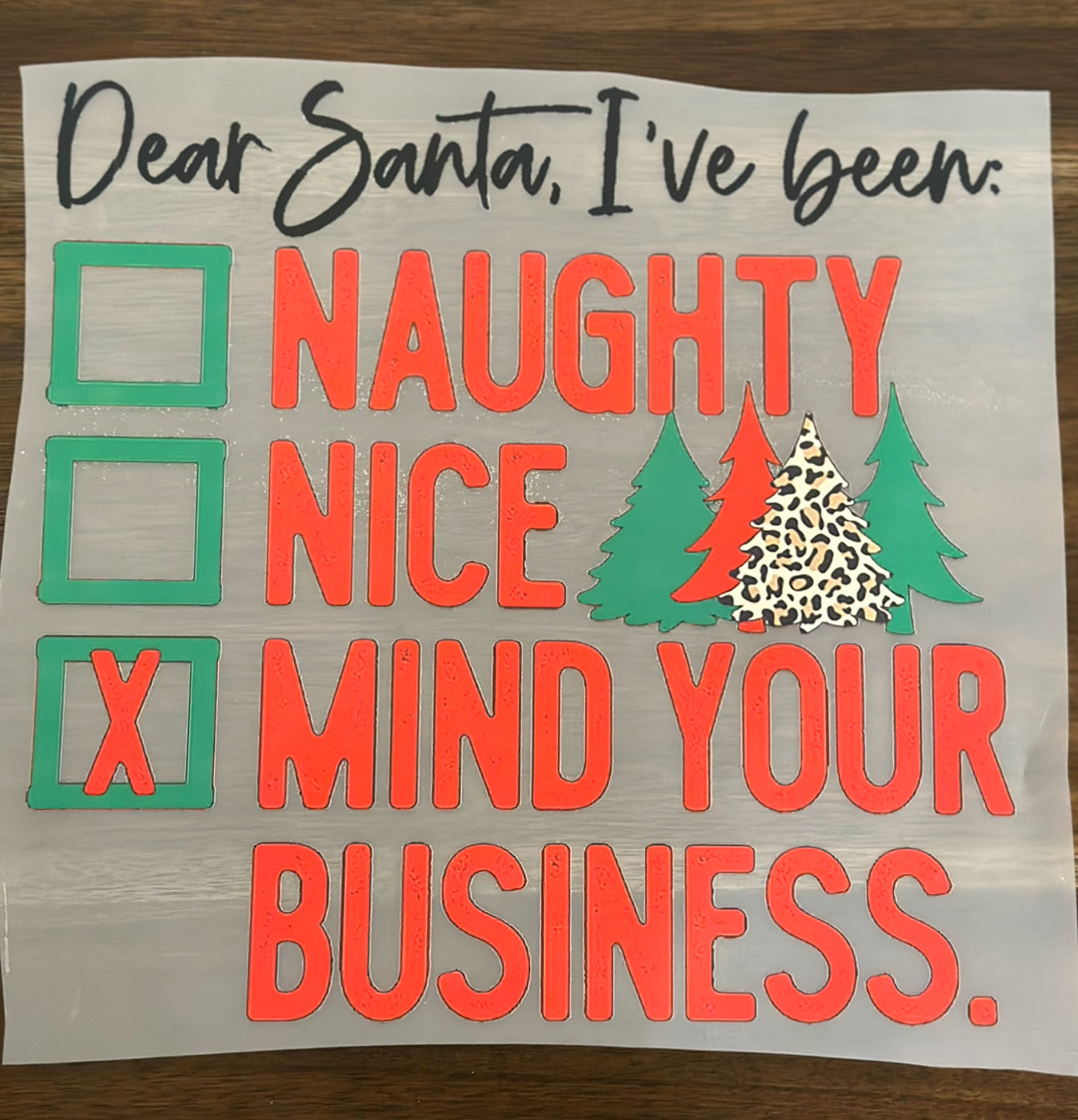 Dear Santa