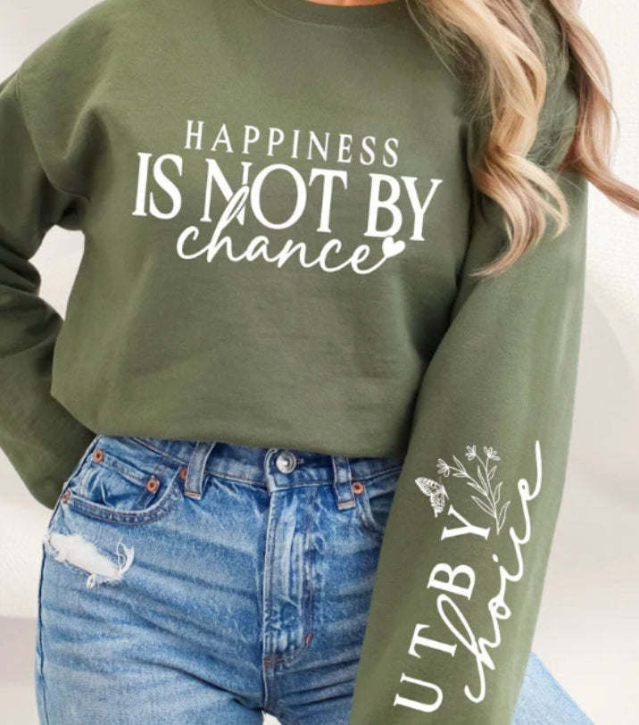 Happiness is not be chance