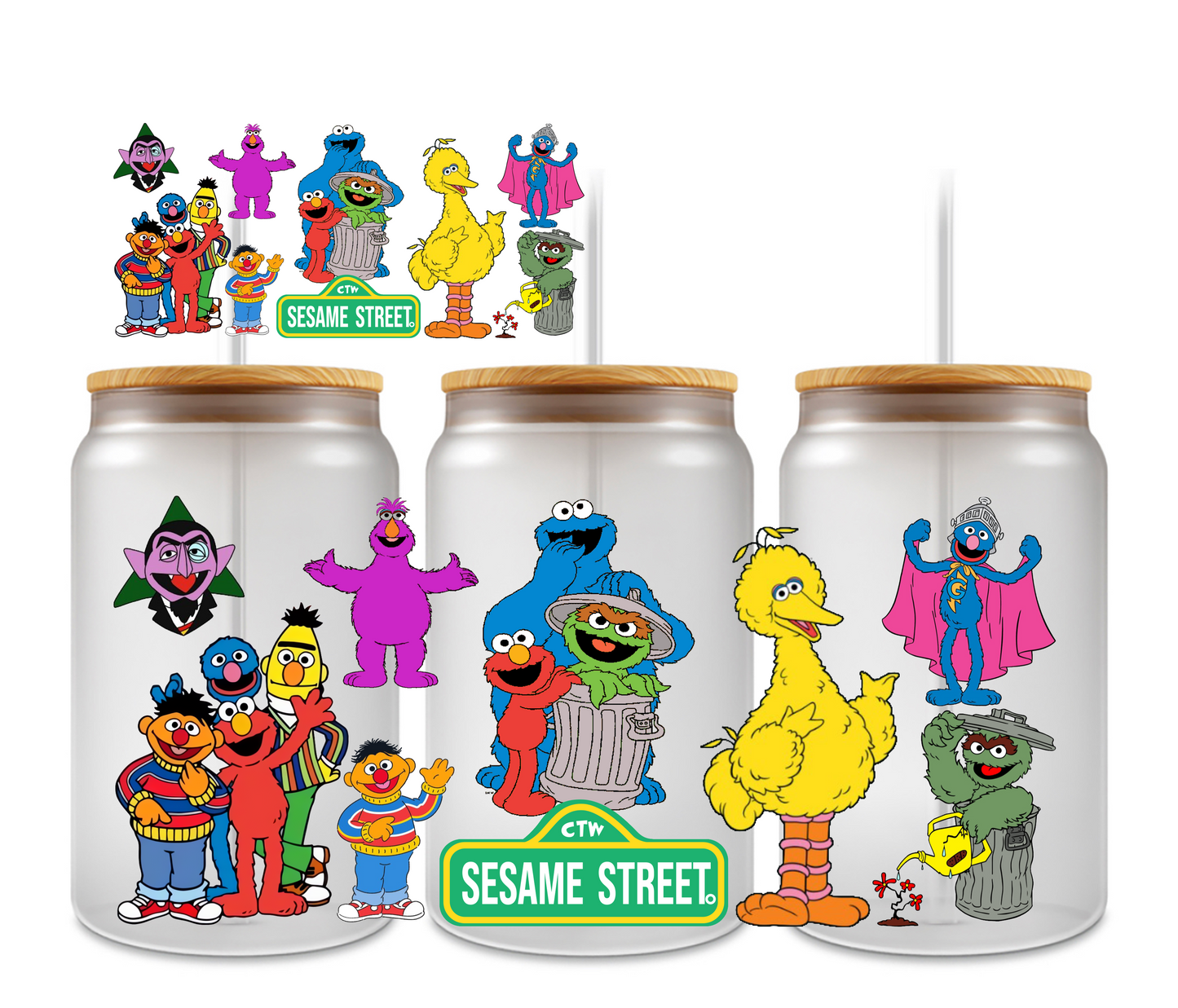 Sesame Street (3 designs)