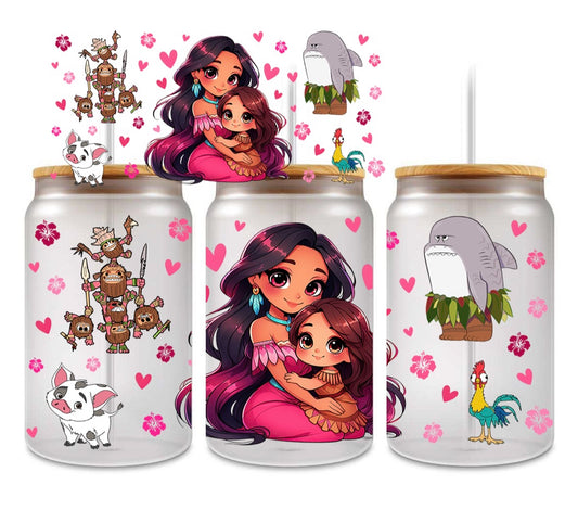 Moana & mom (double-sided)