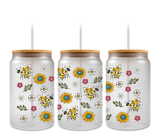 Sunflowers & Bees