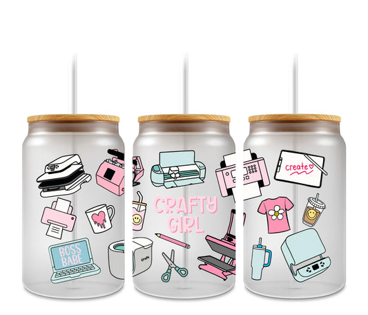 Crafty girl (3 options)