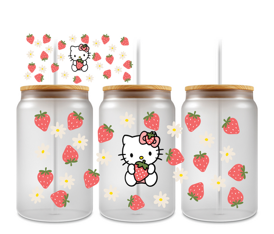 HK & strawberries (2 designs)