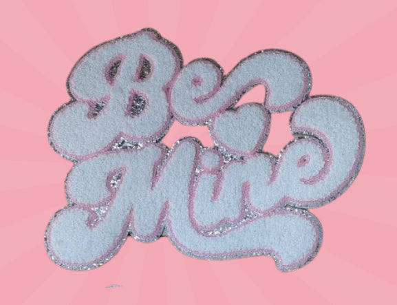 Be Mine Chenille Patch